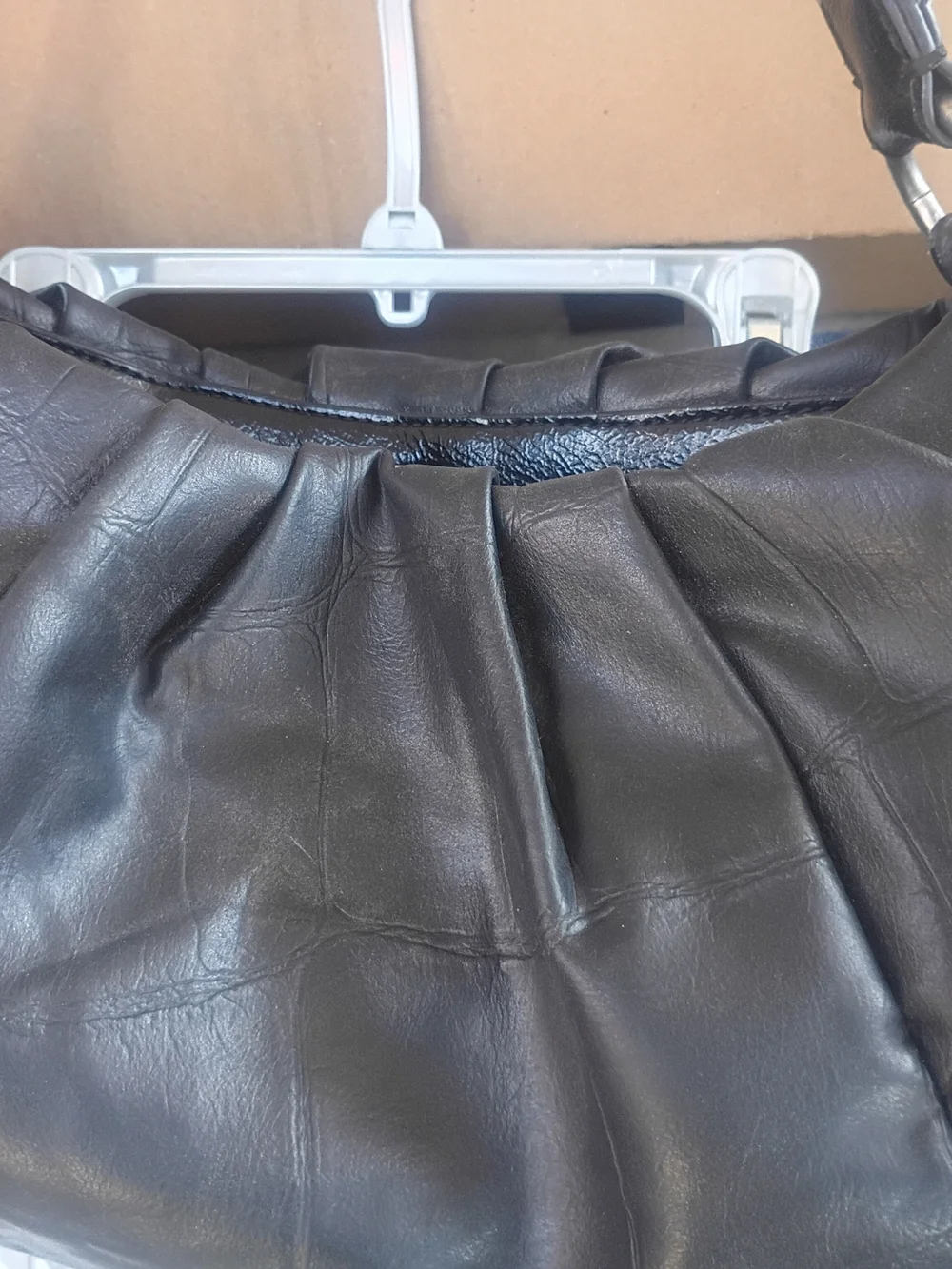 Black Leather Jessica Simpson Bag